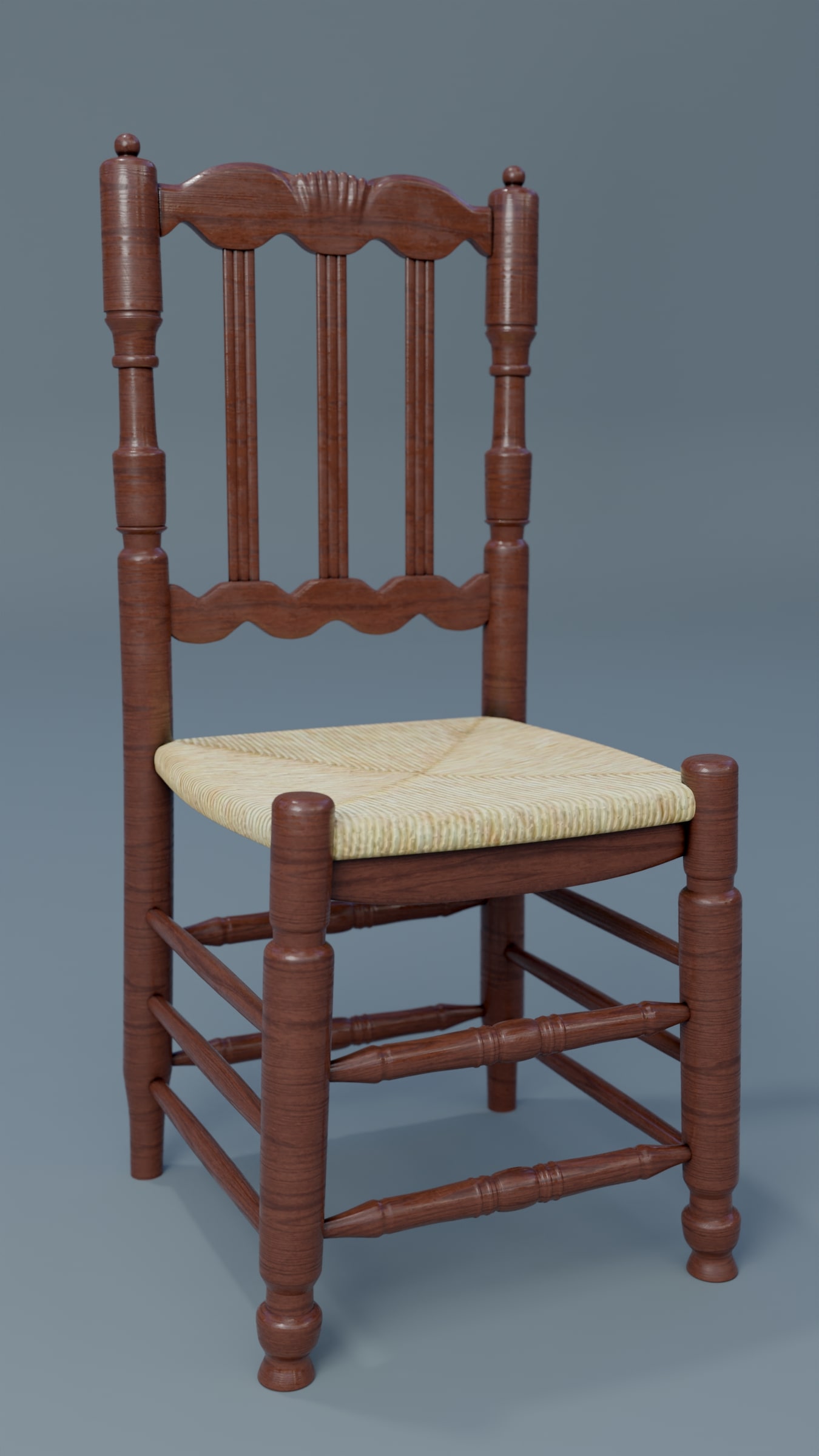 fig 25: Silla de paja